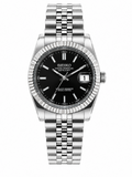 Seiko NH35 DateJust - Black Dial Mod
