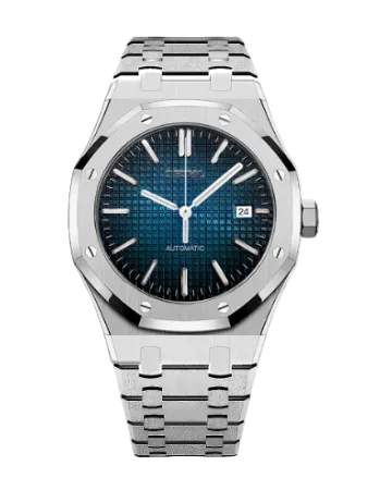 Nautilus Royal Oak Mod - Faded Blue