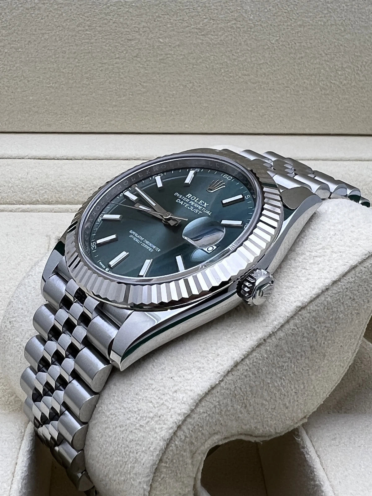 Rolex DateJust - Green Dial