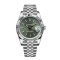 Seiko NH35 DateJust - Olive Green Dial Mod
